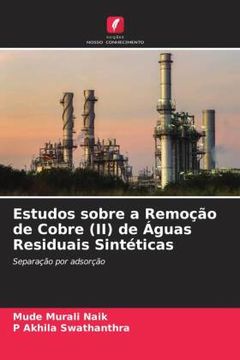 portada Estudos Sobre a Remoção de Cobre (Ii) de Águas Residuais Sintéticas