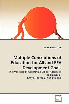 portada multiple conceptions of education for all and efa development goals (en Inglés)