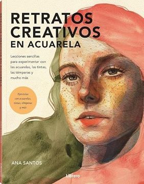 portada Retratos Creativos con Acuarela (in Spanish)