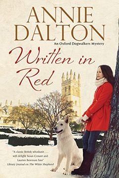 portada Written in Red: A spy Thriller set in Oxford With Echoes of the Cold war (an Anna Hopkins Mystery) (in English)