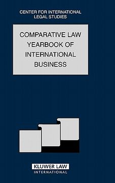 portada comparative law yearbook of international business vol 29 (en Inglés)