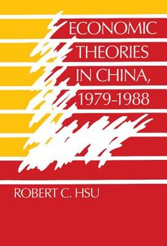 portada Economic Theories in China, 1979-1988 Hardback (in English)