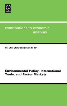 portada environmental policy international trade and factor markets (en Inglés)