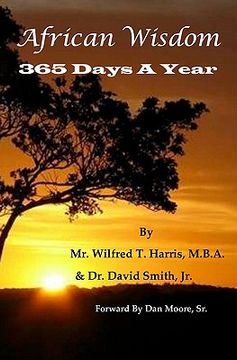 portada african wisdom: 365 days a year (en Inglés)
