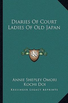 portada diaries of court ladies of old japan (en Inglés)