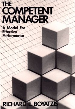 portada The Competent Manager: A Model for Effective Performance (in English)