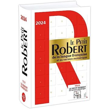 portada Le Petit Robert de la Langue Française et sa Version Numérique (Édition 2024)