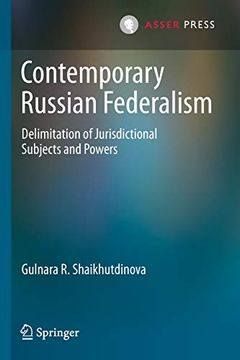 portada Contemporary Russian Federalism: Delimitation of Jurisdictional Subjects and Powers (en Inglés)