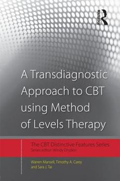 portada a transdiagnostic approach to cbt using method of levels therapy: distinctive features (in English)