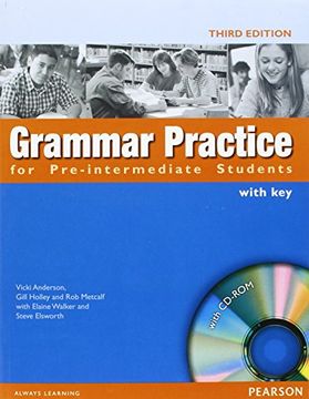 portada Grammar Practice for Pre-Intermediate Students: With key (With Cd-Rom Package) (en Inglés)