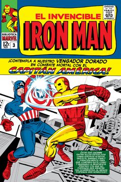 portada Biblioteca Marvel 23 el Invencible Iron man 3