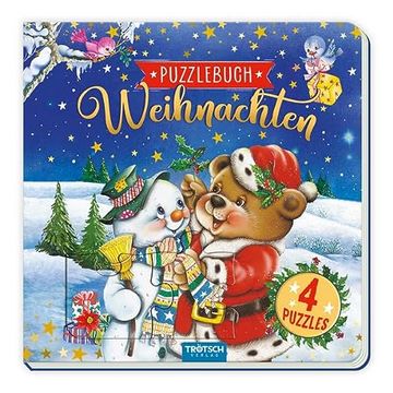 portada Trötsch Pappenbuch Puzzlebuch Weihnachten: Beschäftigungsbuch Entdeckerbuch Puzzlebuch (in German)