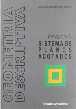 portada Geometría Descriptiva. Tomo ii. Sistema de Planos Acotados. (in Spanish)