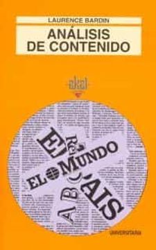 portada Análisis de Contenido (in Spanish)