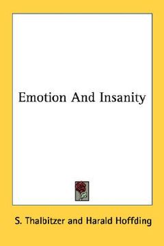 portada emotion and insanity (en Inglés)