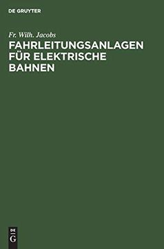 portada Fahrleitungsanlagen für Elektrische Bahnen (en Alemán)
