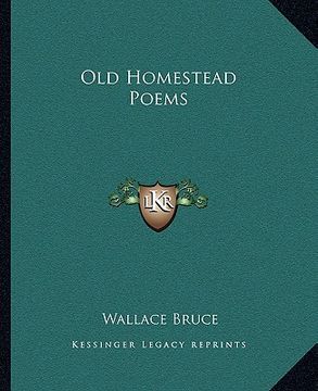 portada old homestead poems (en Inglés)