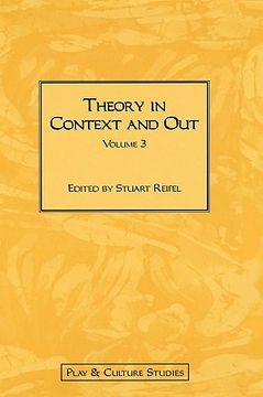 portada theory in context and out (en Inglés)