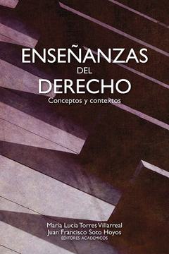 portada ENSEÑANZAS DEL DERECHO CONCEPTOS Y CONTEXTOS (in Spanish)