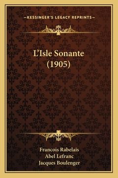 portada L'Isle Sonante (1905) (en Francés)