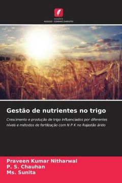 portada Gestão de Nutrientes no Trigo (en Portugués)