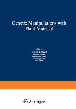 portada Genetic Manipulations with Plant Material (en Inglés)