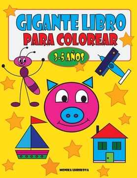 portada Gigante Libro Para Colorear 3-5 años (in Spanish)