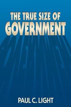 portada The True Size of Government (in English)