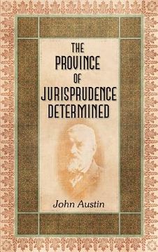 portada the province of jurisprudence determined (en Inglés)