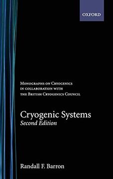 portada Cryogenic Systems (Monographs on Cryogenics) (in English)