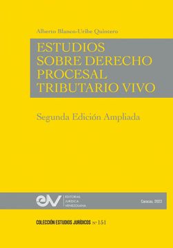 portada ESTUDIOS DE DERECHO PROCESAL TRIBUTARIO VIVO, Segunda edición (in Spanish)