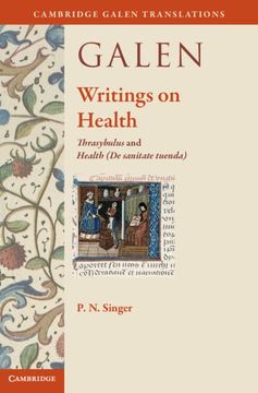 portada Galen: Writings on Health: Thrasybulus and Health (de Sanitate Tuenda)