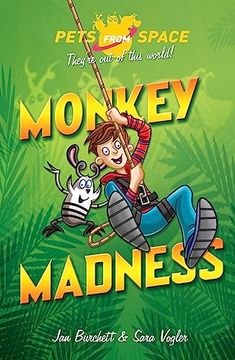portada Monkey Madness: Book 3 (Pets From Space) (in English)