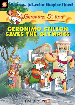 portada Geronimo Stilton Graphic Novels #10: Geronimo Stilton Saves the Olympics (in English)