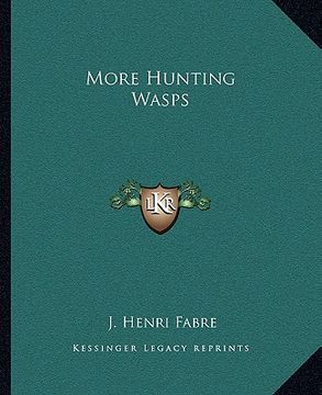 portada more hunting wasps (en Inglés)