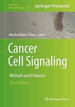 portada Cancer Cell Signaling: Methods and Protocols (Methods in Molecular Biology, 2174) (en Inglés)