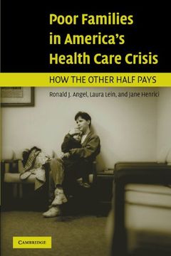 portada Poor Families in America's Health Care Crisis Paperback (en Inglés)
