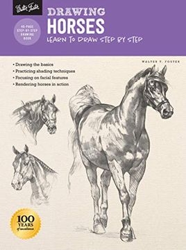 portada Drawing: Horses: Learn to Draw Step by Step (How to Draw & Paint) (en Inglés)