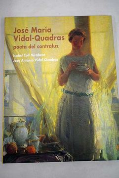 portada José María Vidal-Quadras: poeta del contraluz
