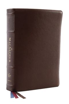 portada Nkjv, Macarthur Study Bible, 2nd Edition, Premium Goatskin Leather, Brown, Premier Collection, Comfort Print: Unleashing God's Truth one Verse at a Time (in English)