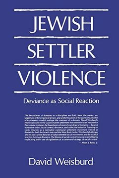 portada Jewish Settler Violence (in English)