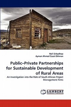 portada public-private partnerships for sustainable development of rural areas (en Inglés)
