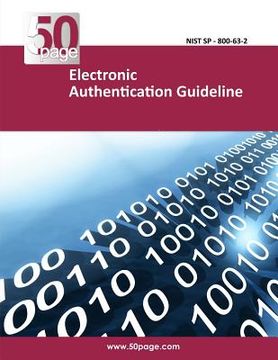 portada Electronic Authentication Guideline (en Inglés)