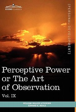 portada personal power books (in 12 volumes), vol. ix: perceptive power or the art of observation (en Inglés)