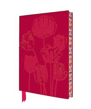 portada Temple of Flora: Tulips Artisan art Notebook (Flame Tree Journals) (Artisan art Notebooks) (in English)