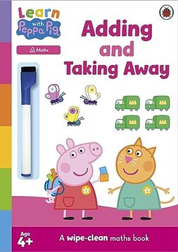 portada Learn With Peppa: Adding and Taking Away Wipe-Clean Activity Book