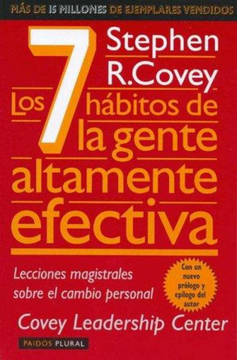 portada 7 Habitos de la Gente Altamente Efectiva (in Spanish)