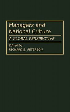portada managers and national culture: a global perspective (in English)