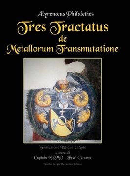 portada Tres Tractatus de Metallorum Transmutatione (en Italiano)