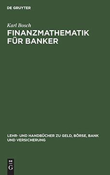 portada Finanzmathematik für Banker (Lehr- und Handb Cher zu Geld, b Rse, Bank und Versicherung) (in German)